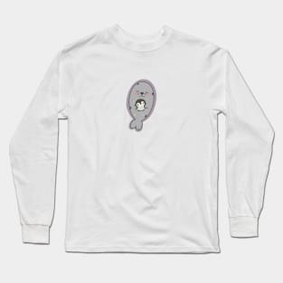 Friendship - Friendly Seal hugging a penguin Long Sleeve T-Shirt